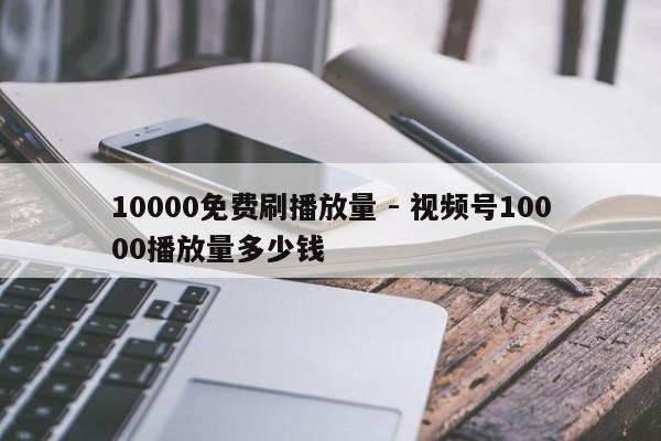 10000免费刷播放量 - 视频号10000播放量多少钱