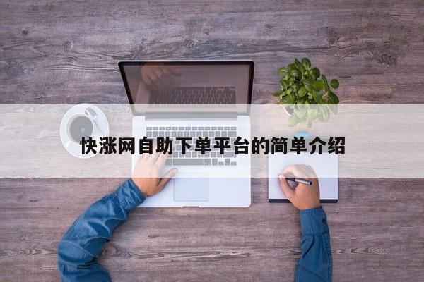 快涨网自助下单平台的简单介绍