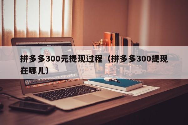拼多多300元提现过程（拼多多300提现在哪儿）