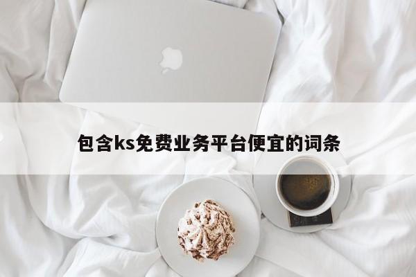 包含ks免费业务平台便宜的词条