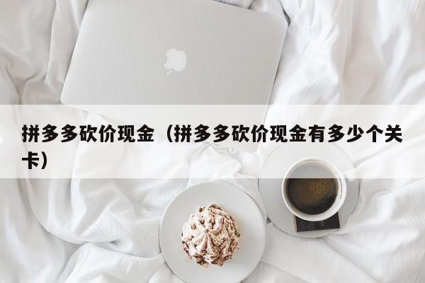 拼多多砍价现金（拼多多砍价现金有多少个关卡）
