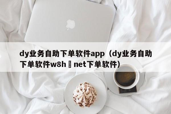 dy业务自助下单软件app（dy业务自助下单软件w8h敟net下单软件）