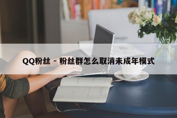 QQ粉丝 - 粉丝群怎么取消未成年模式