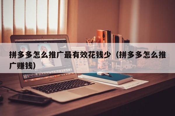 拼多多怎么推广最有效花钱少（拼多多怎么推广赚钱）