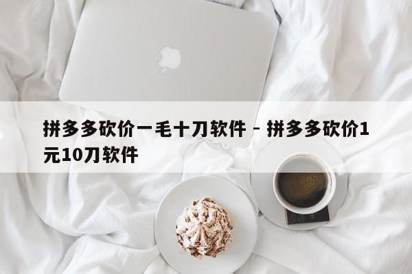 拼多多砍价一毛十刀软件 - 拼多多砍价1元10刀软件