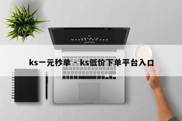 ks一元秒单 - ks低价下单平台入口